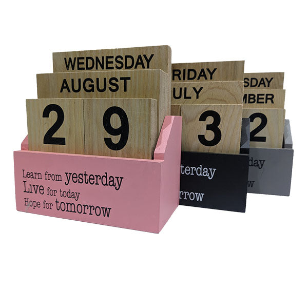 Wooden Calendar