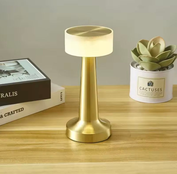 D-4 Gold Rechargeable touch Retro Lamp