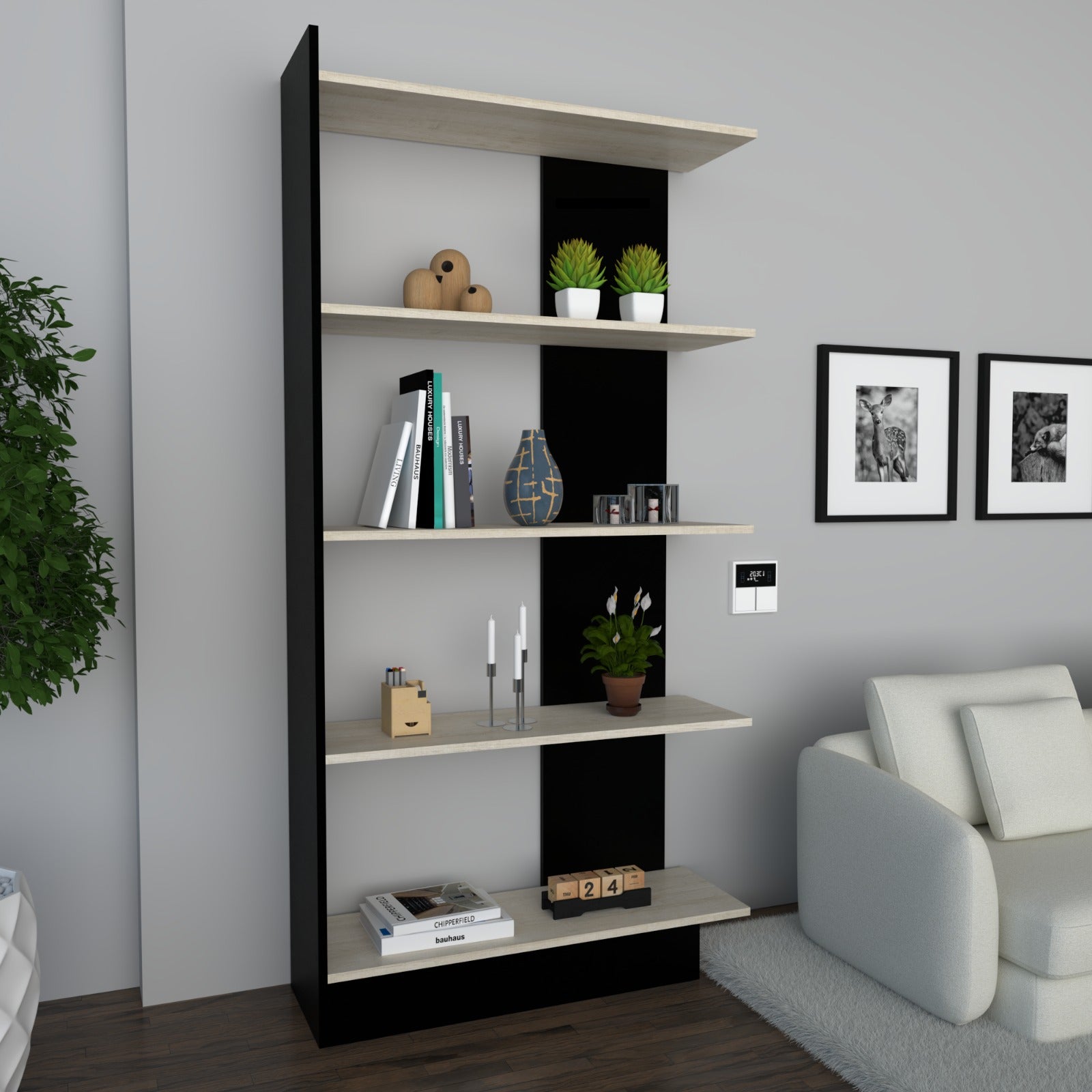 Creek Floor Book Shelves – livinart.pk